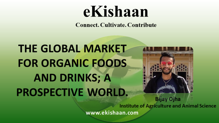 THE GLOBAL MARKET FOR ORGANIC FOODS AND DRINKS; A PROSPECTIVE WORLD.
