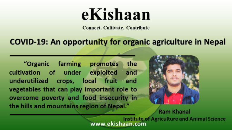 COVID-19: An opportunity for organic agriculture in Nepal