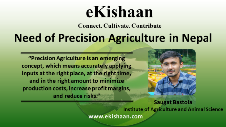 Need of Precision Agriculture in Nepal