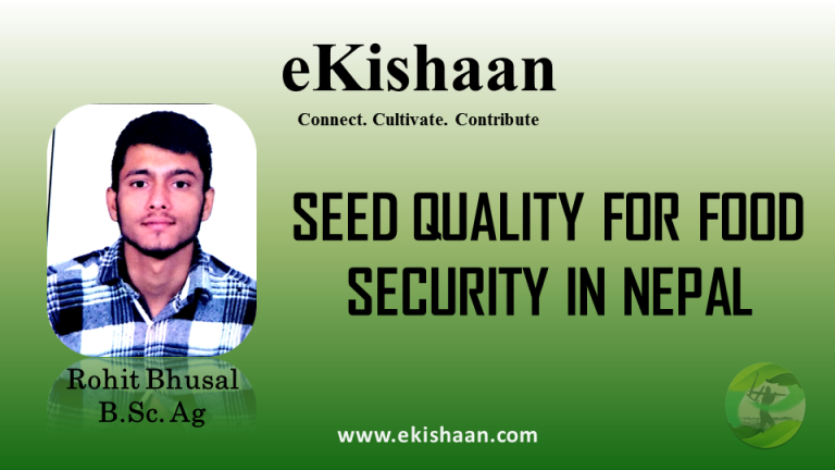 SEED QUALITY FOR FOOD SECURITY IN NEPAL